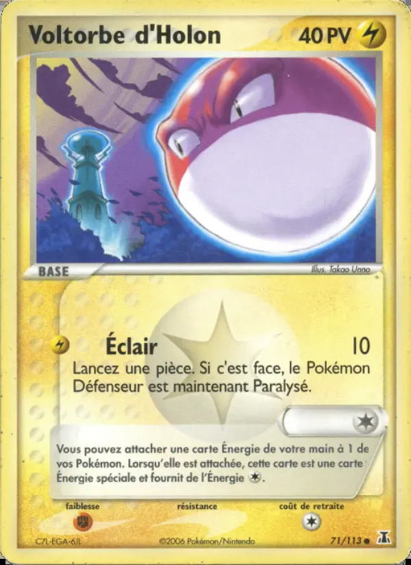 Image of the card Voltorbe d'Holon
