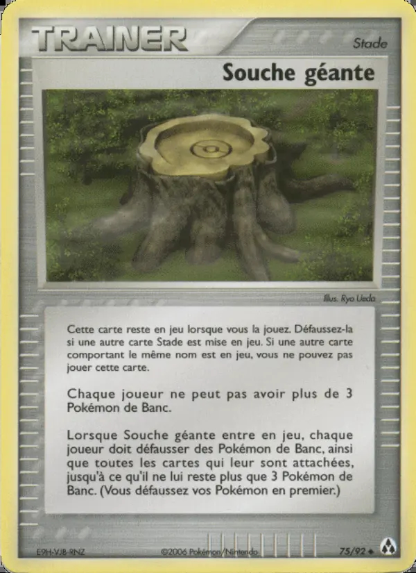 Image of the card Souche géante