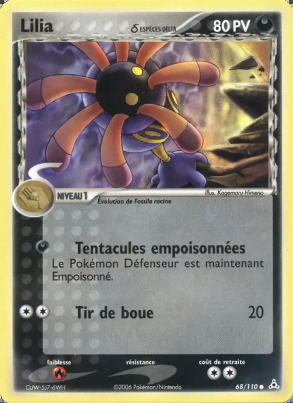 Image of the card Lilia δ ESPÈCES DELTA