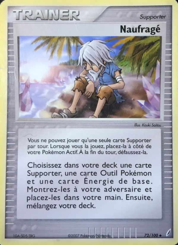 Image of the card Naufragé