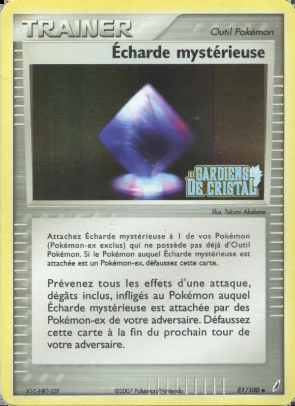 Image of the card Écharde mystérieuse