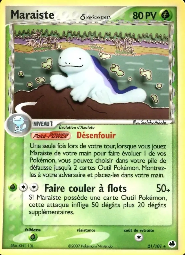 Image of the card Maraiste δ ESPÈCES DELTA