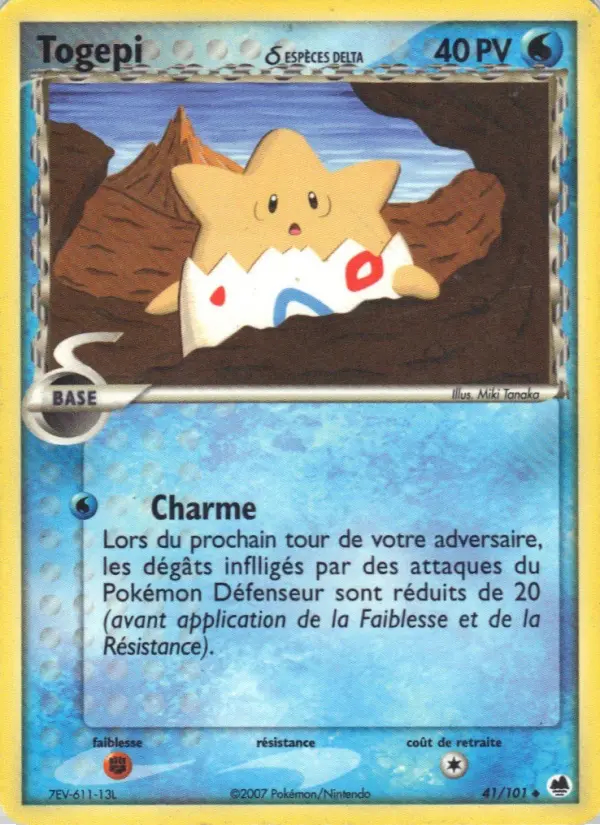 Image of the card Togepi δ ESPÈCES DELTA