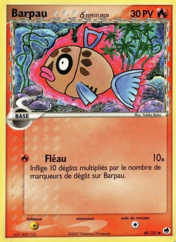Image of the card Barpau δ ESPÈCES DELTA