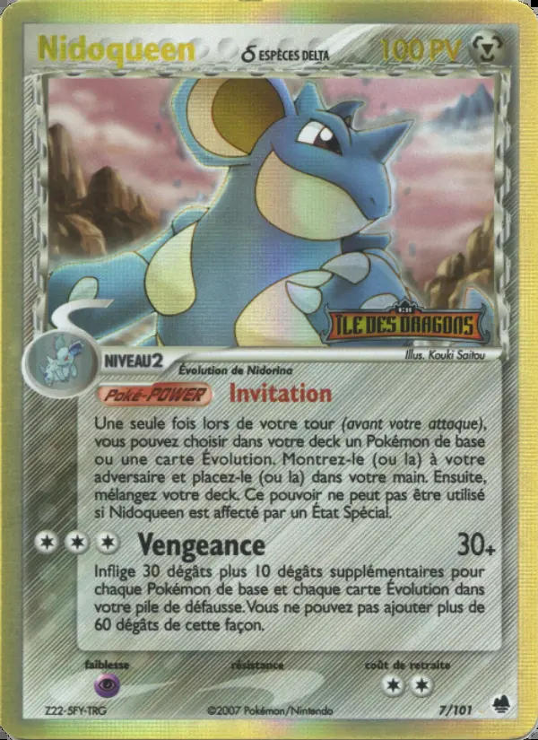 Image of the card Nidoqueen δ ESPÈCES DELTA