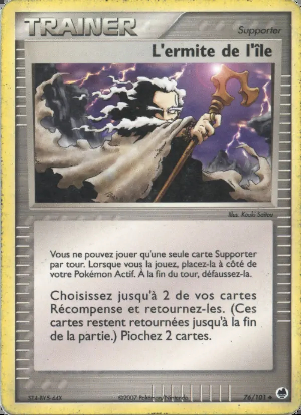 Image of the card L'ermite de l'île