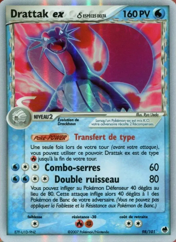 Image of the card Drattak ex δ