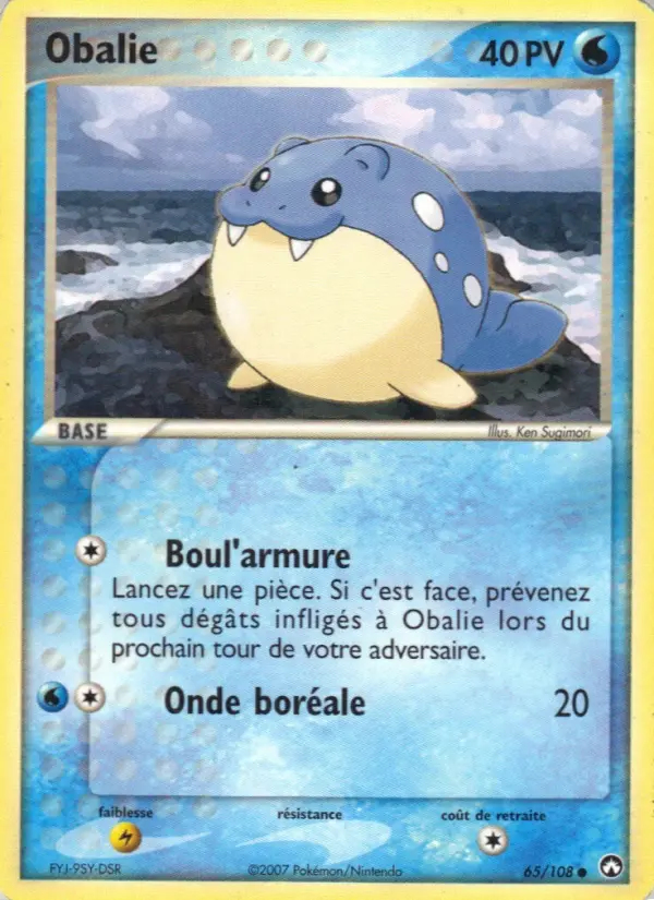 Image of the card Obalie