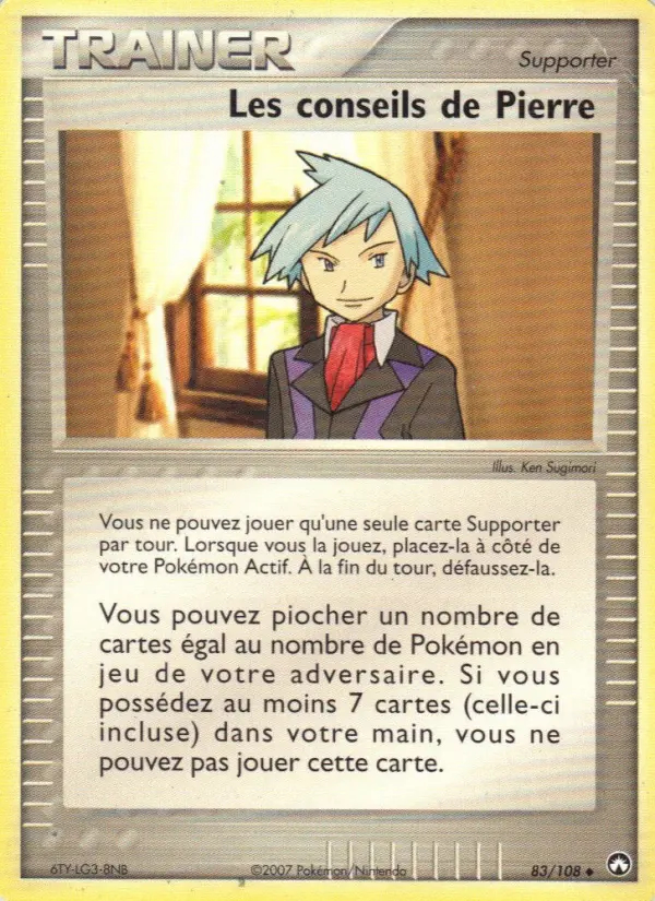 Image of the card Les conseils de Pierre