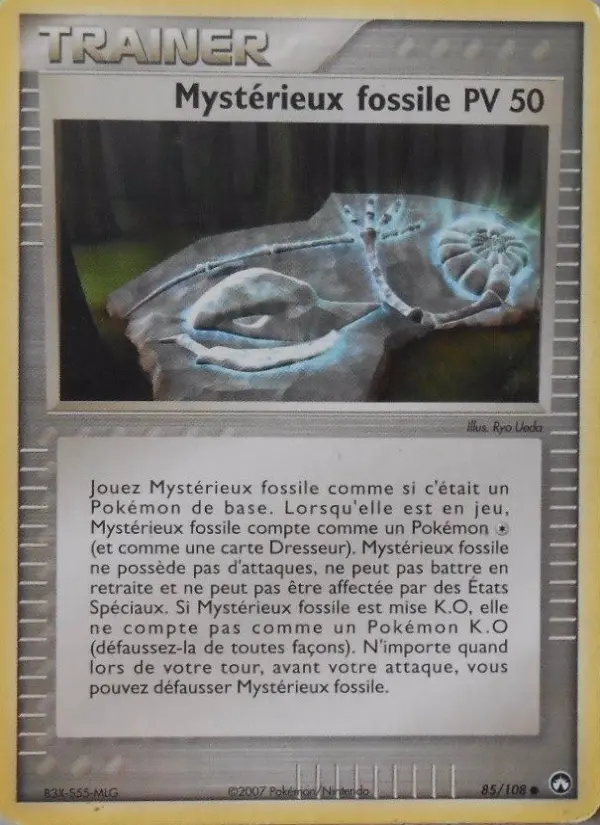 Image of the card Mystérieux fossile