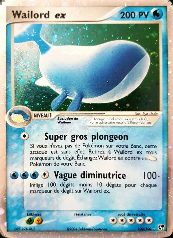 Image of the card Wailord ex