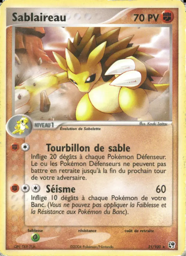 Image of the card Sablaireau