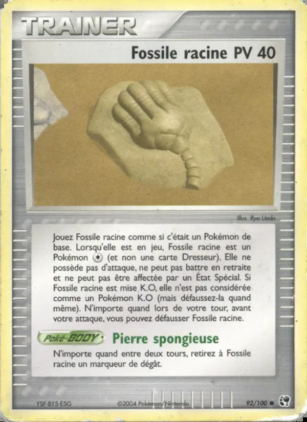Image of the card Fossile racine