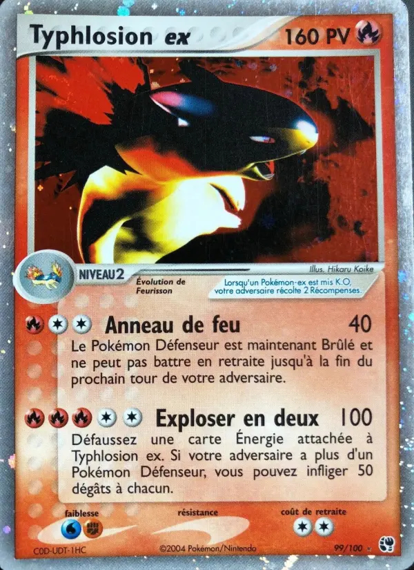 Image of the card Typhlosion ex