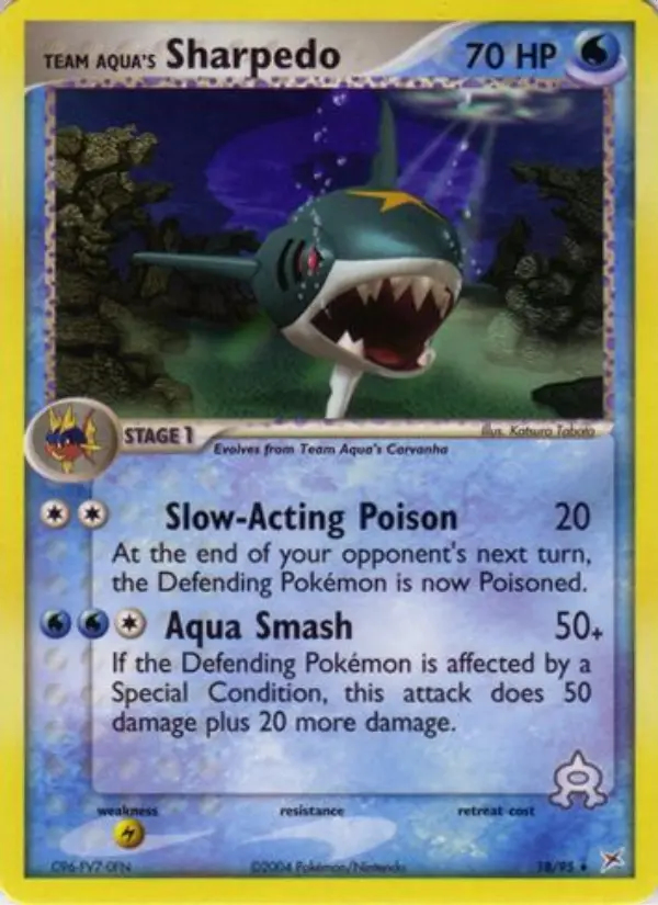 Image of the card Sharpedo de Team Aqua