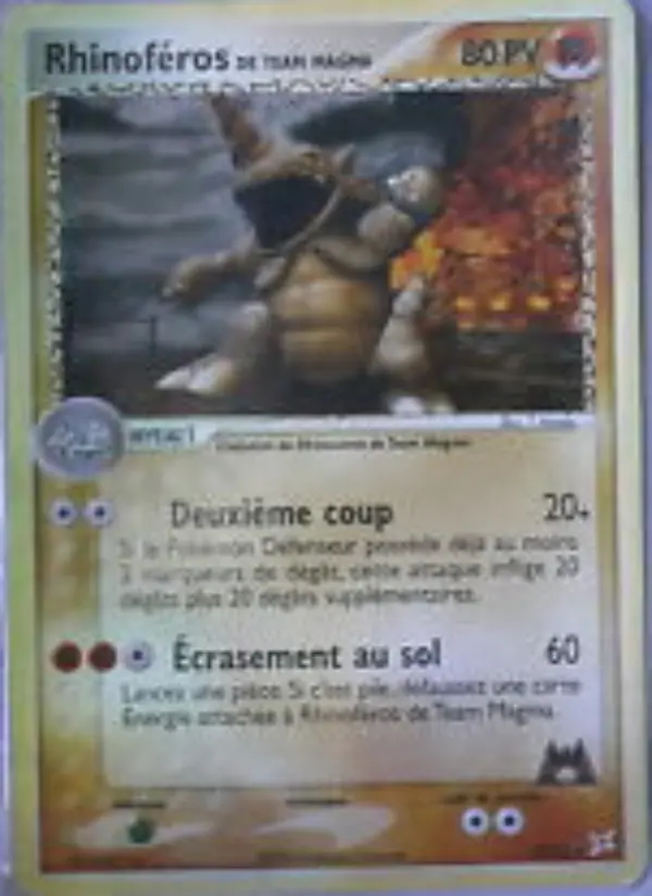 Image of the card Rhinoféros de Team Magma