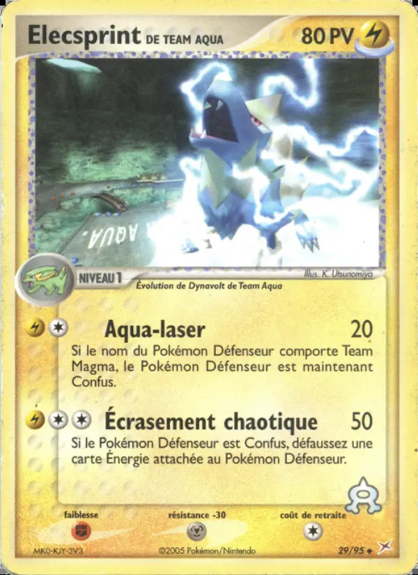 Image of the card Elecsprint de Team Aqua