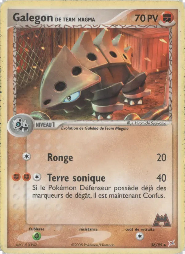 Image of the card Galegon de Team Magma