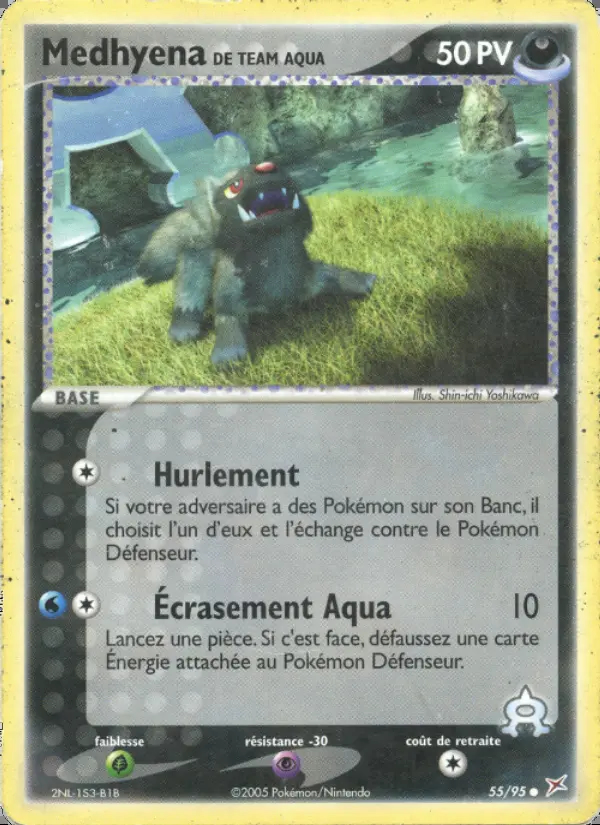 Image of the card Medhyena de Team Aqua