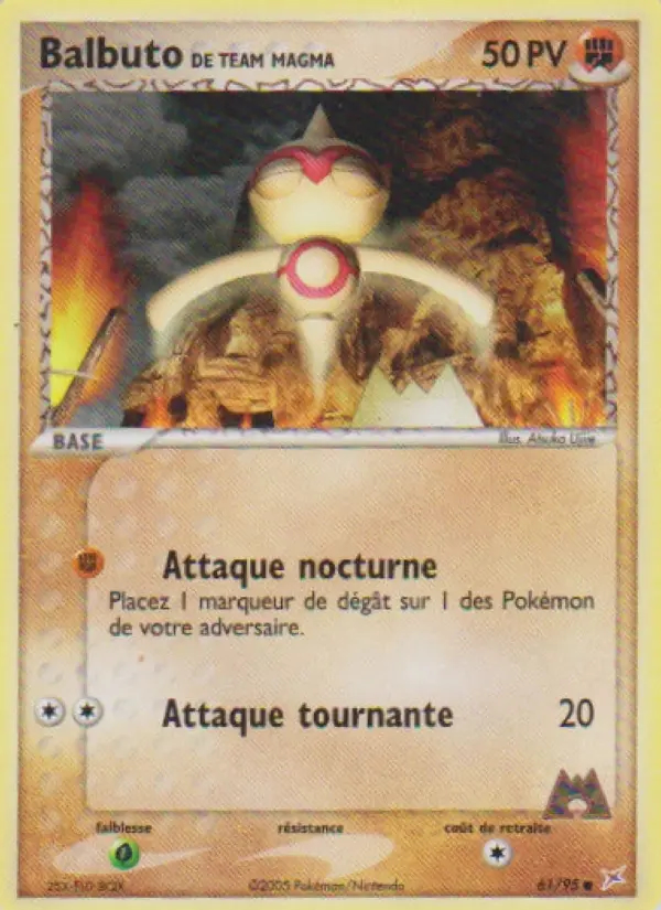 Image of the card Balbuto de Team Magma