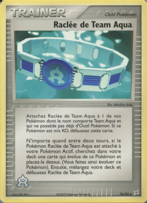Image of the card Raclée de Team Aqua