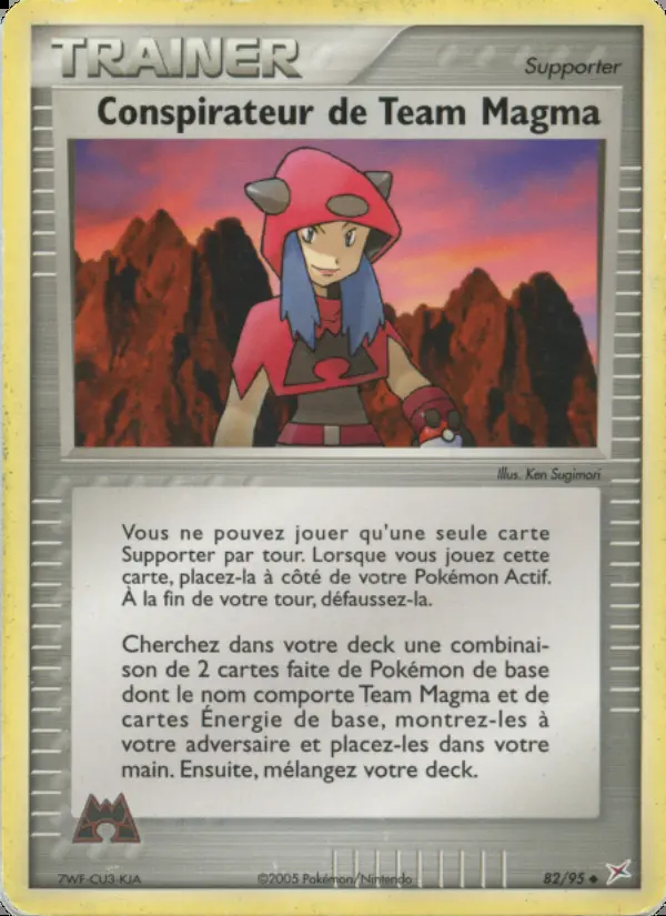 Image of the card Conspirateur de Team Magma