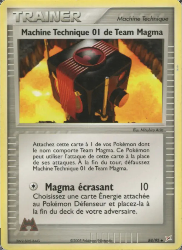 Image of the card Machine Technique 01 de Team Magma