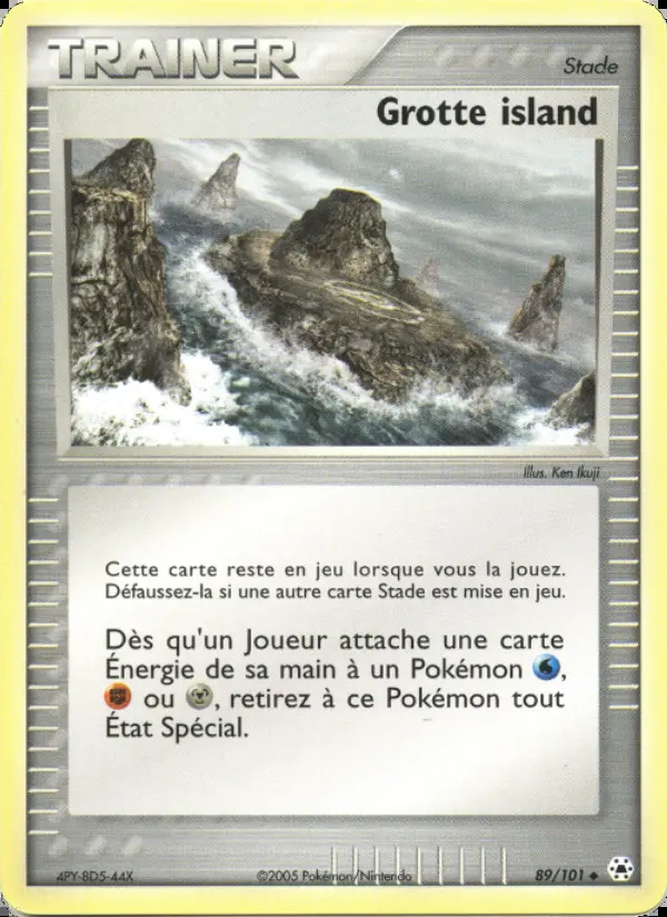Image of the card Grotte island