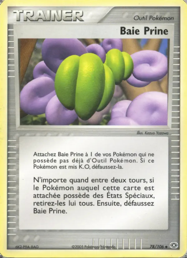 Image of the card Baie Prine