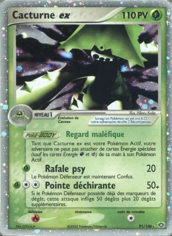 Image of the card Cacturne ex