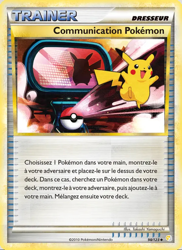 Image of the card Communication Pokémon