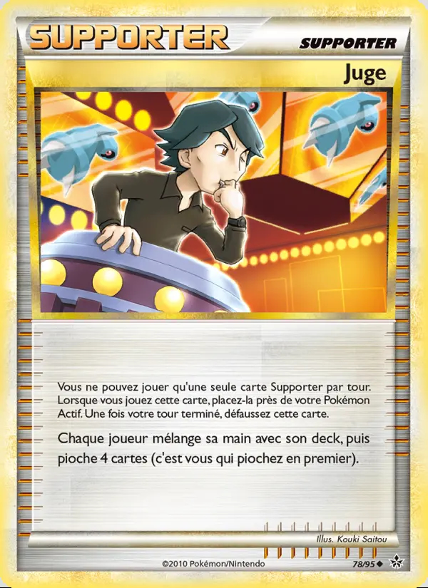 Image of the card Juge