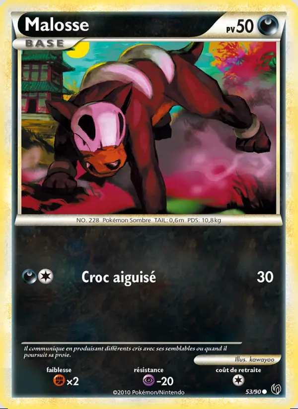 Image of the card Malosse