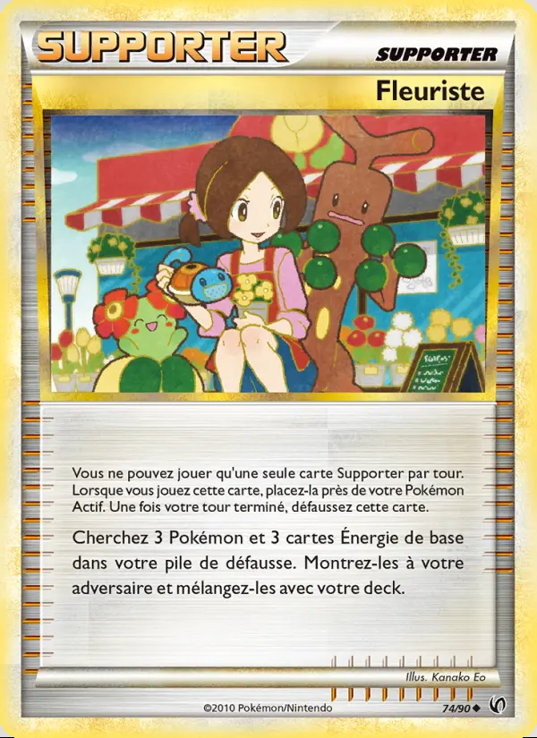 Image of the card Fleuriste