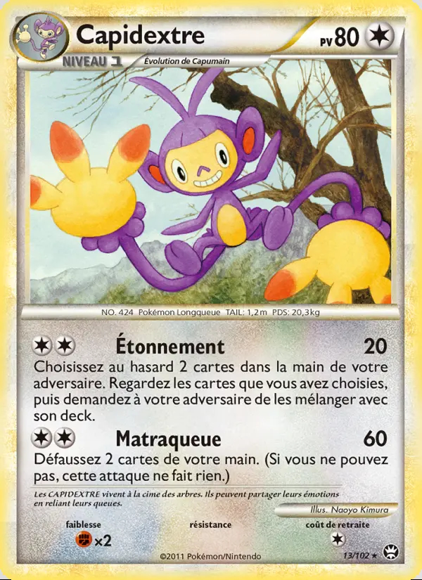 Image of the card Capidextre