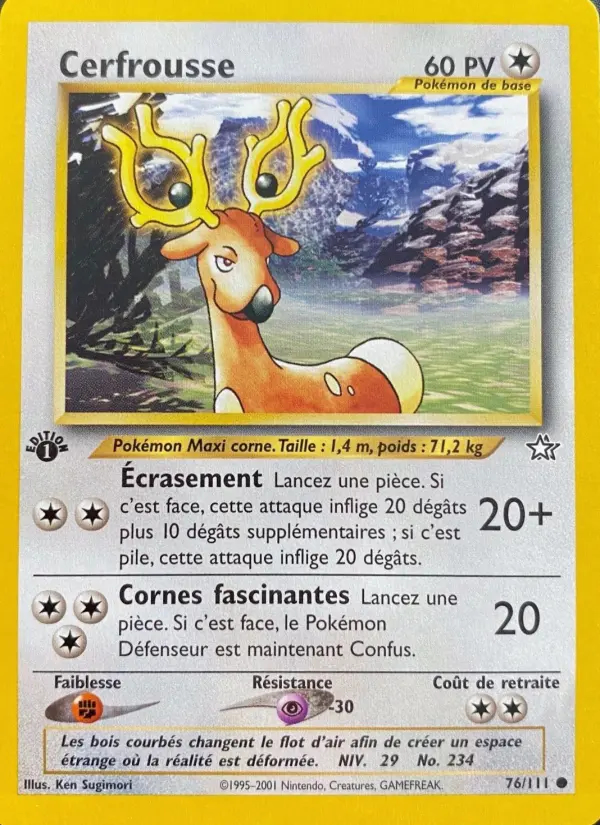 Image of the card Cerfrousse