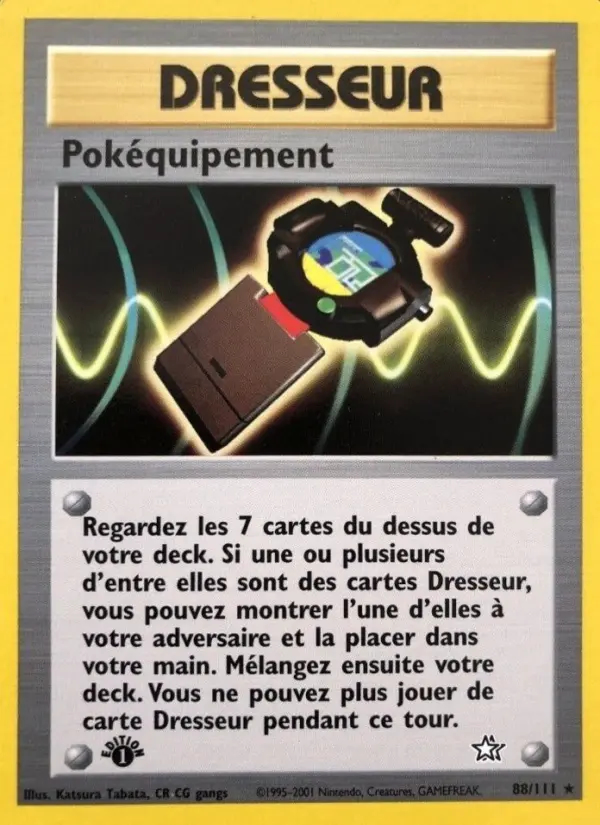 Image of the card Pokéquipement