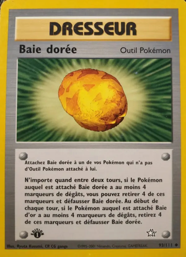 Image of the card Baie dorée