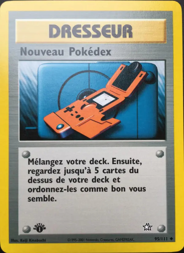 Image of the card Nouveau Pokédex