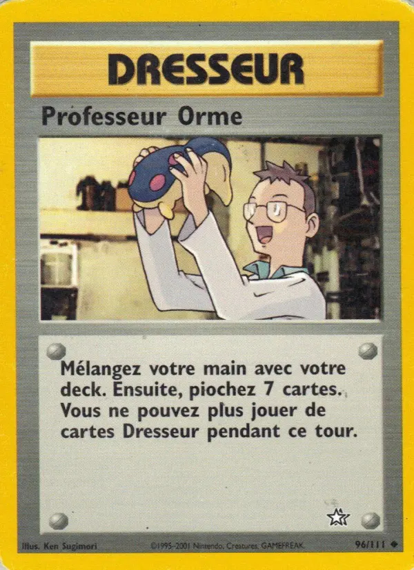 Image of the card Professeur Orme