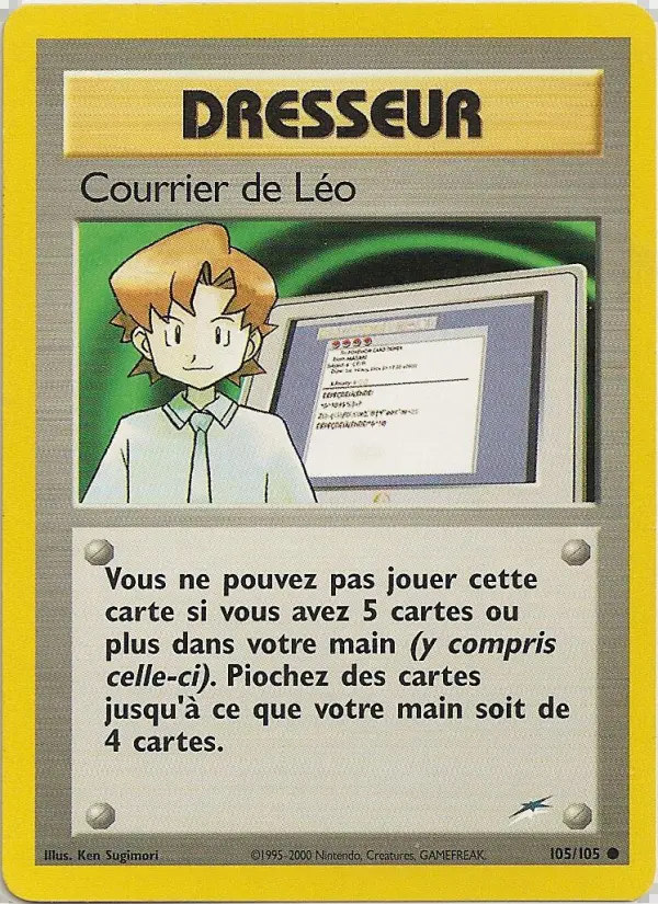 Image of the card Courrier de Léo