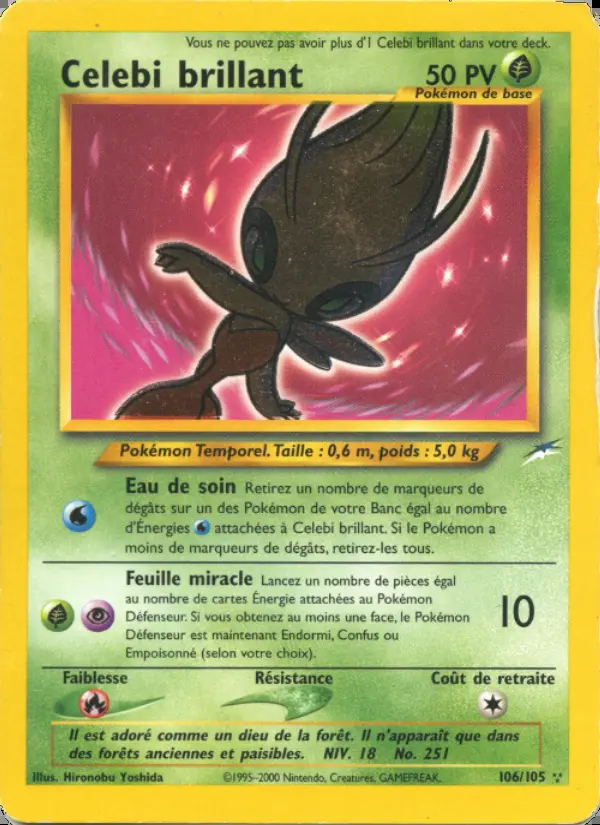 Image of the card Celebi brillant