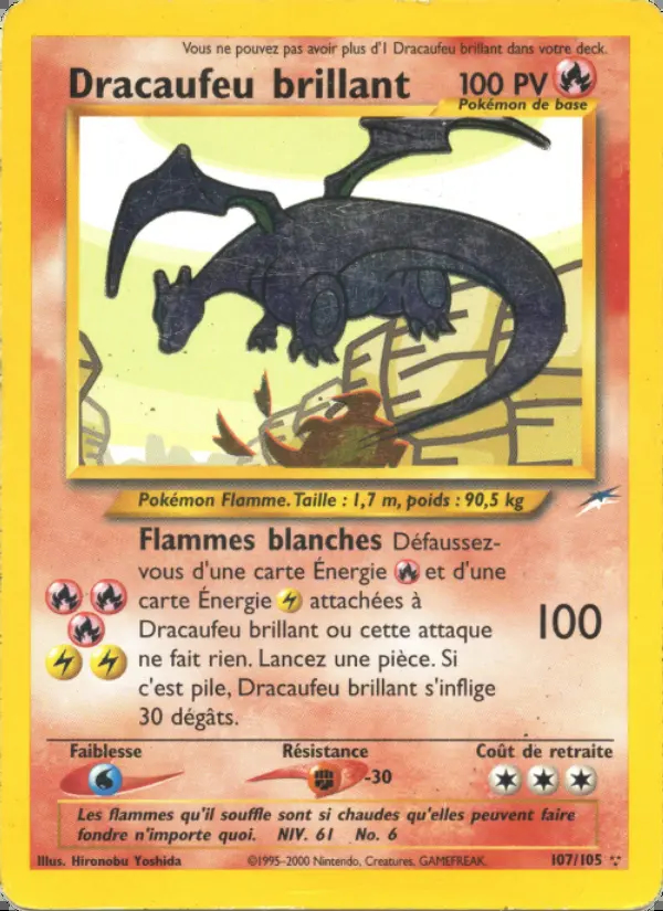 Image of the card Dracaufeu brillant