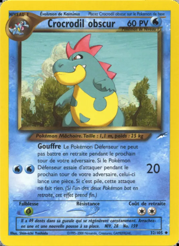 Image of the card Crocrodil obscur