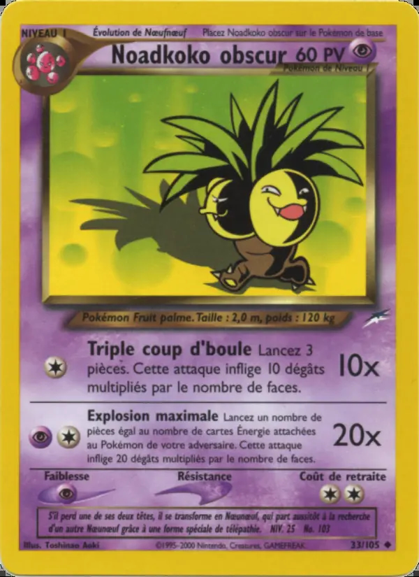 Image of the card Noadkoko obscur