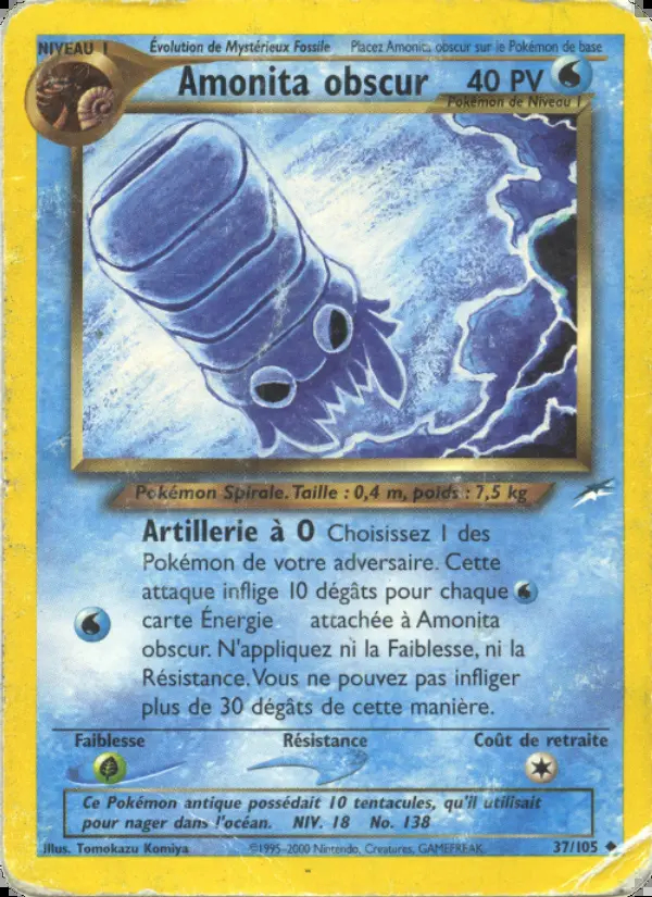 Image of the card Amonita obscur