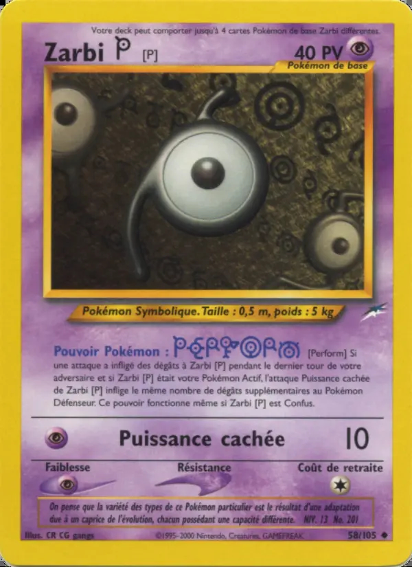 Image of the card Zarbi P