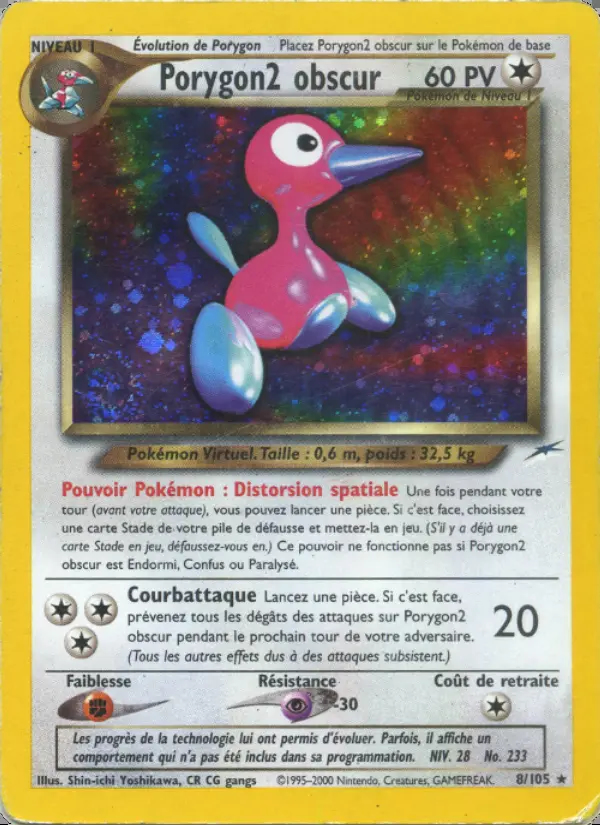 Image of the card Porygon2 obscur
