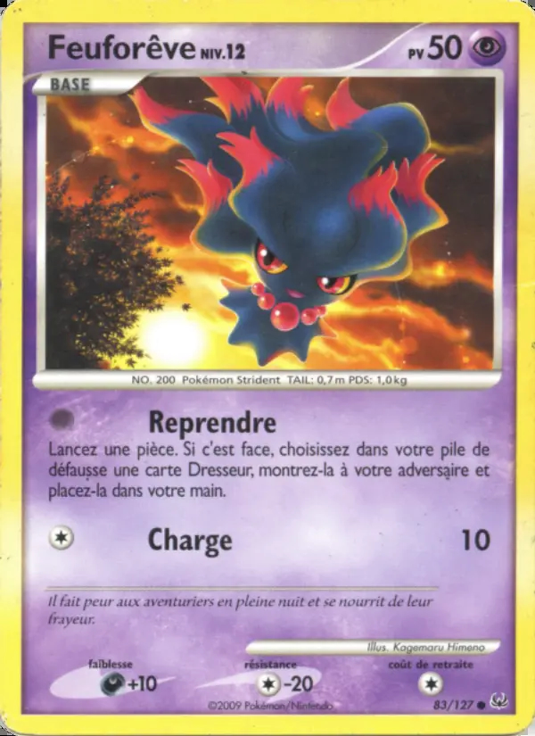 Image of the card Feuforêve