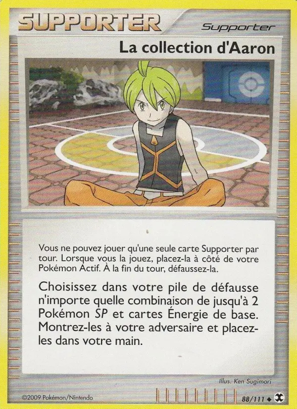 Image of the card La collection d'Aaron